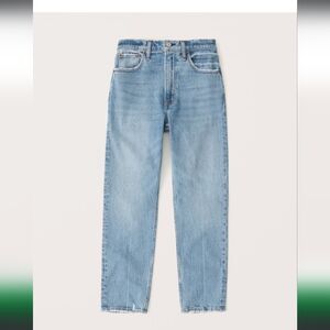 abercrombie & fitch high rise The Mom jeans